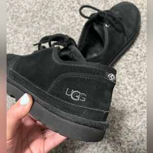 UGG Black Suede Casual Shoes